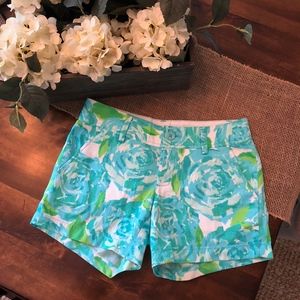 Lilly Pulitzer Callahan shorts size 0